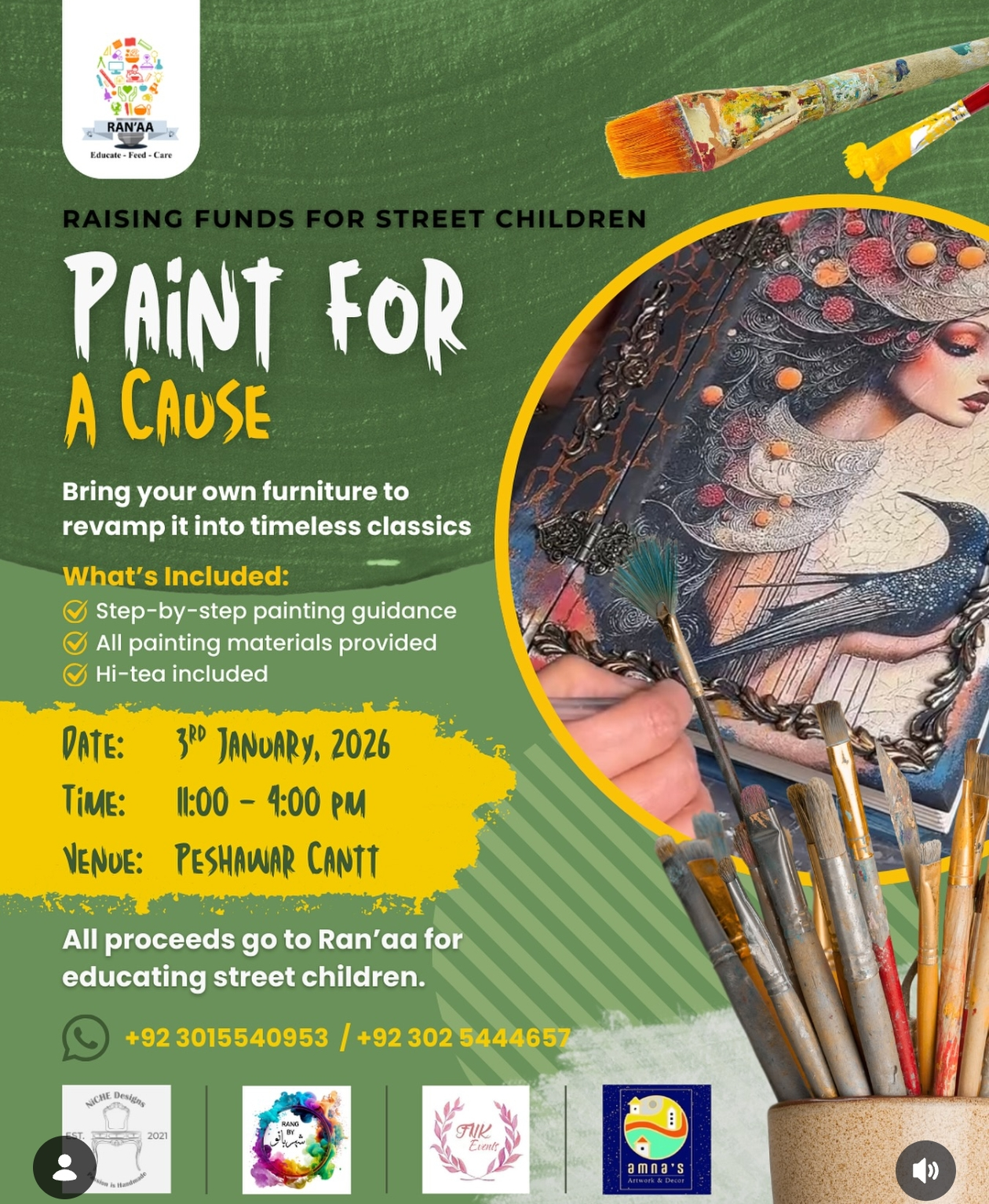 Raana Paint for a cause