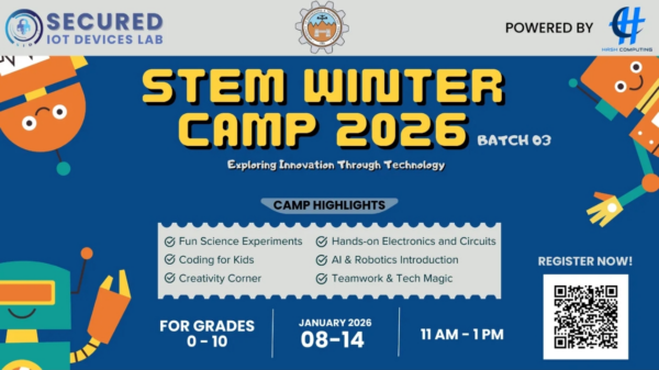 stem winter camp For kids
